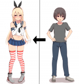 Suunengo ni Kokoro mo Karada mo Rippa na Shimakaze-kun ni Nacchau Shounen cover