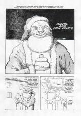 Santa and New Year's cover