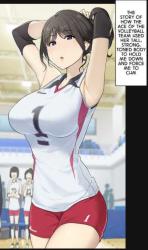 The Ace of the Volleyball Team Used Her Tall, Strong, Toned Body to Hold Me Down and Have Sex cover