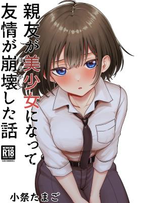 Shin'yuu ga Bishoujo ni Natte Yuujou ga Houkai Shita Hanashi cover