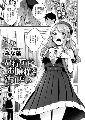 Shinayuki Katamasa Ojou-sama o Yogoshitai cover