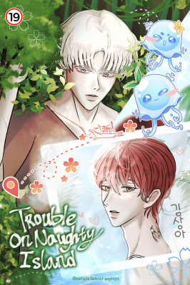Trouble on Naughty Island (Novel) cover