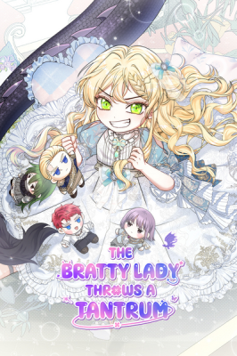 The Bratty Lady Throws a Tantrum cover